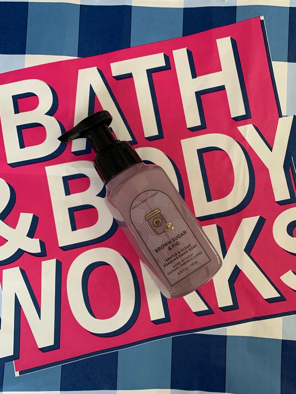 NWT Bath & Body Works Brown Sugar & Fig Foaming Hand Soap